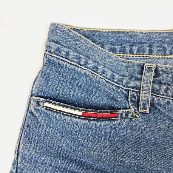Retro TOMMY HILFIGER Denim Shorts - Early 2000's - WOMEN'S US 05 - Picture 2 of 8